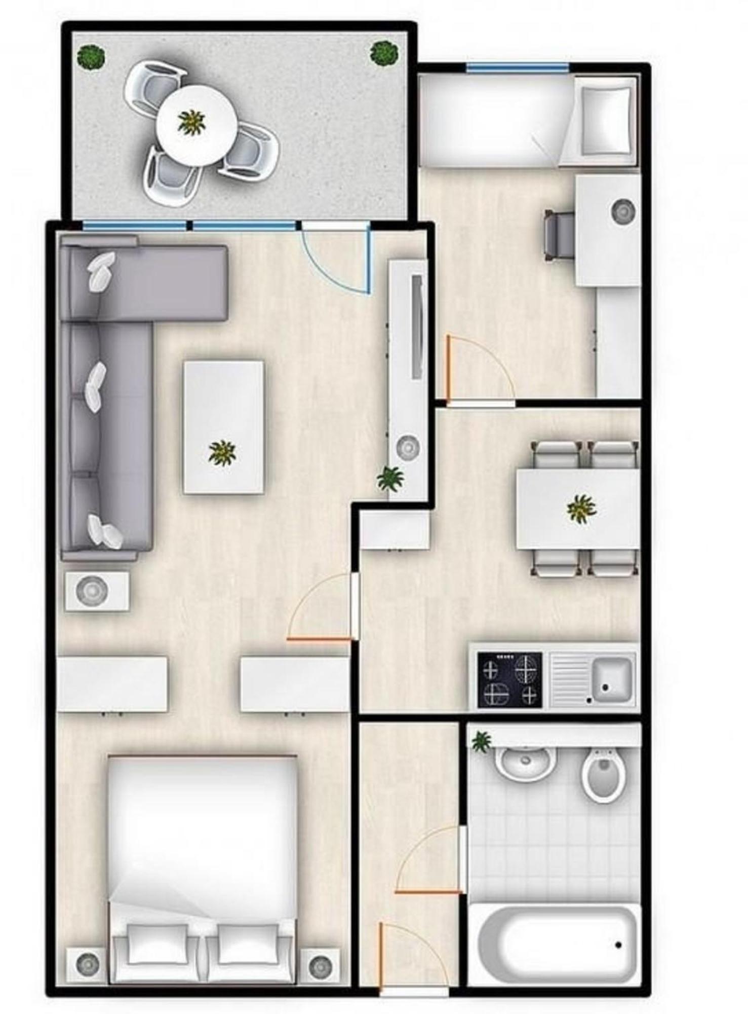 Berolina Wohnung 518 Даме Екстериор снимка